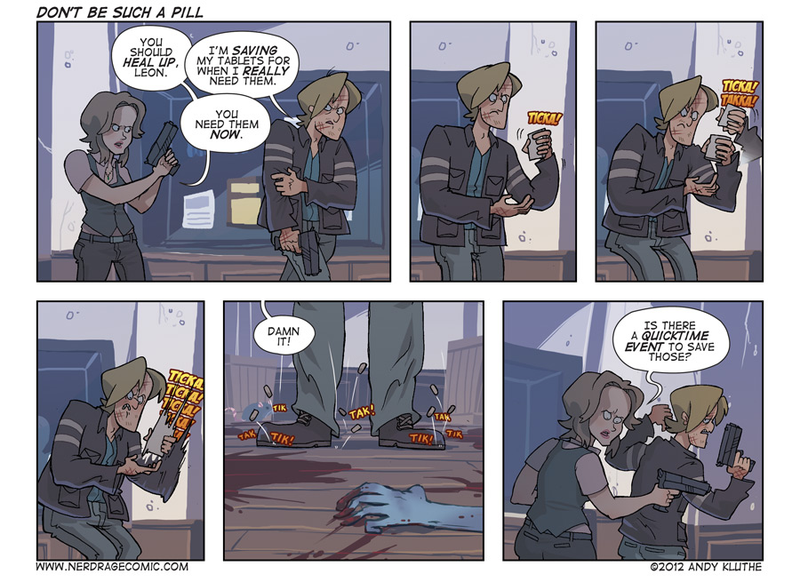 Illustration for article titled Sunday Comics: Dual Wielding Coffee